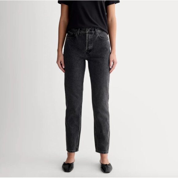 Everlane - Washed Black - The ’90s Cheeky Jean - 24 Regular - Picture 1 of 7